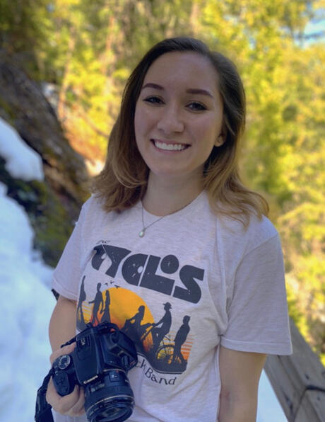 Here's me holding a camera as proof! I didn't take this one though lol (Umpqua, 2018)